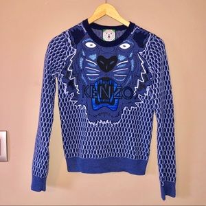 KENZO TIGER WOOL SWEATER
